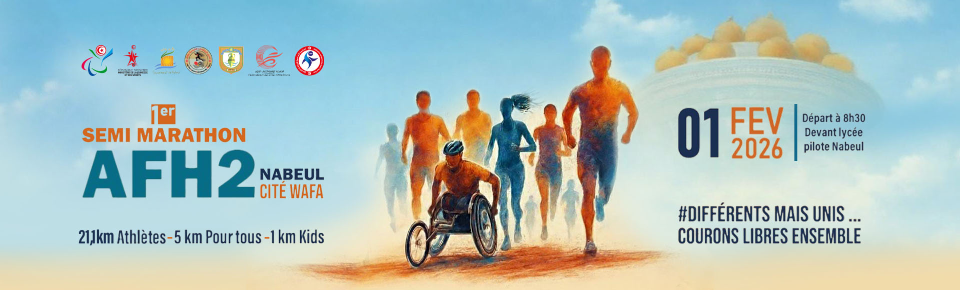 Semi-Marathon AFH2 Nabeul 2026